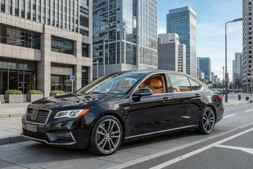 Luxury Cadillac Sedan for Dallas Chauffeur Service